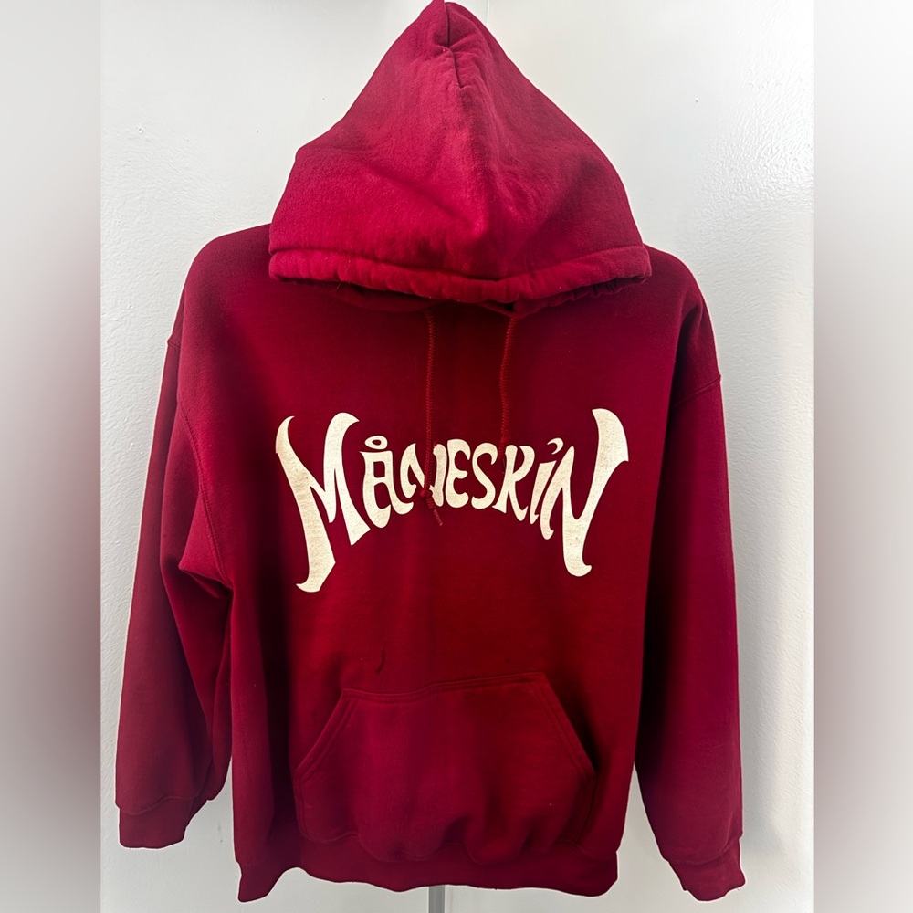 MANESKIN  Red Hoodie